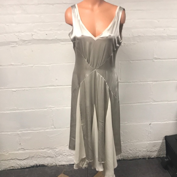 calvin klein silk dress